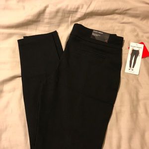 Skinny black work pants